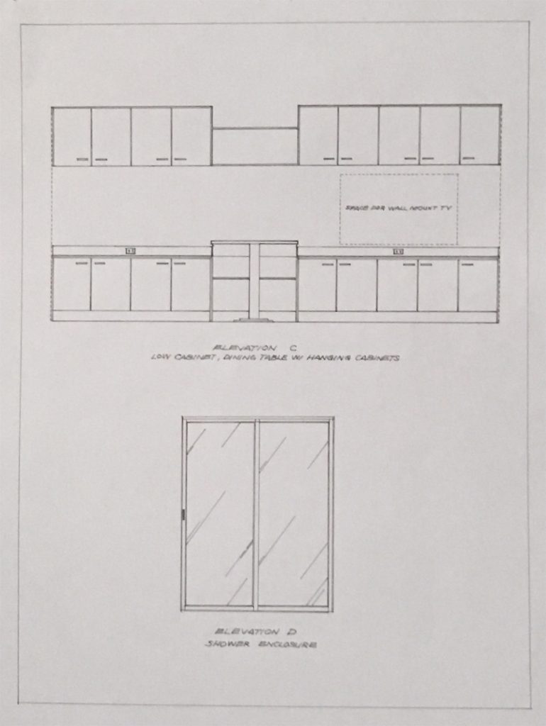 Designer's Plan shelf